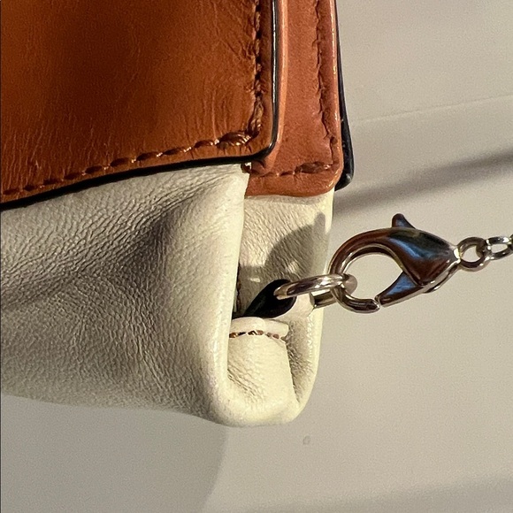 Pour la Victoire Leather Elie Mini Crossbody Bag 9" W x 4.5" H x 2" D - Picture 4 of 8